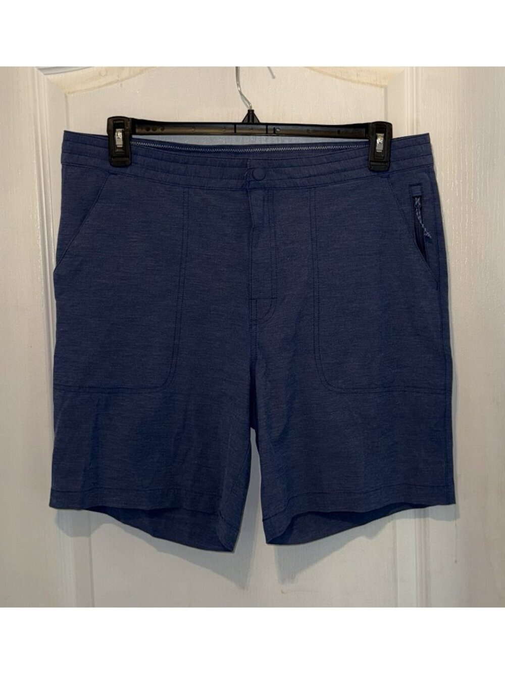 Alpine Design Mens Casual Shorts Stretch Nylon Summer Outdoor Hiking 36 Blue